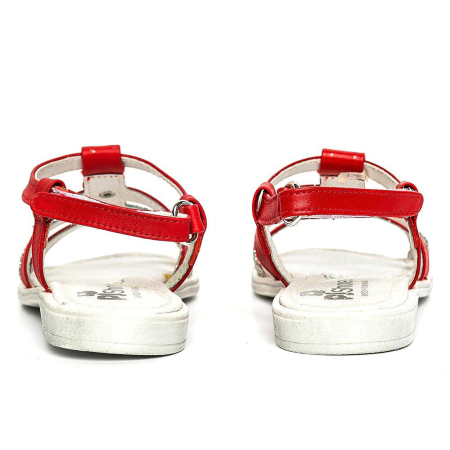 Sandale piele fete Gladiator Rosu PJ Shoes [2]
