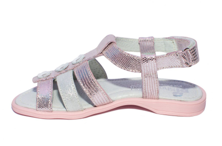 Sandale piele fete Gladiator Roz PJ Shoes [2]