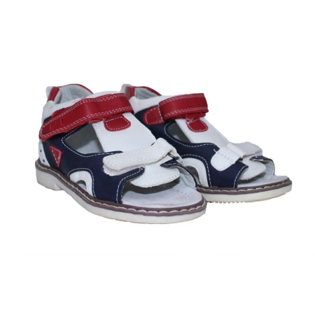 Sandale Baieti - Sandalute copii rosu bleumarin Clibee