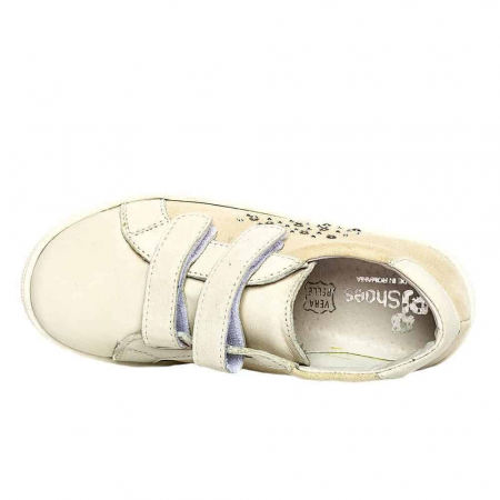 Tenisi copii Skate bej sparkle [3]