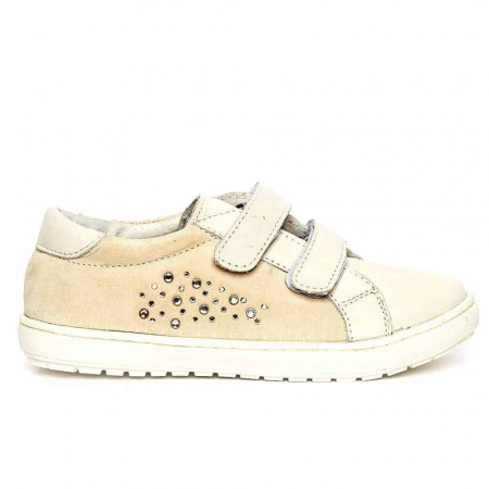 Incaltaminte sport - Tenisi copii Skate bej sparkle
