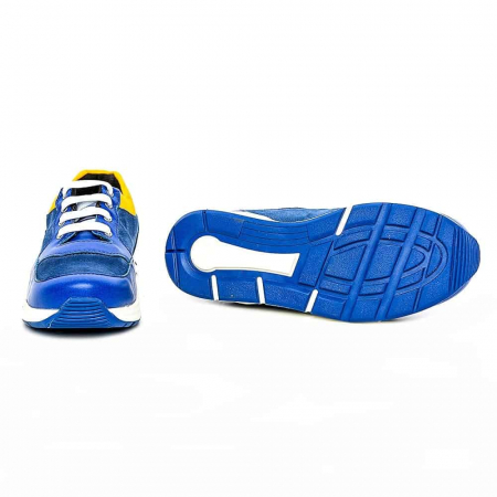 Tenisi pentru copii din piele Horia Blu [2]