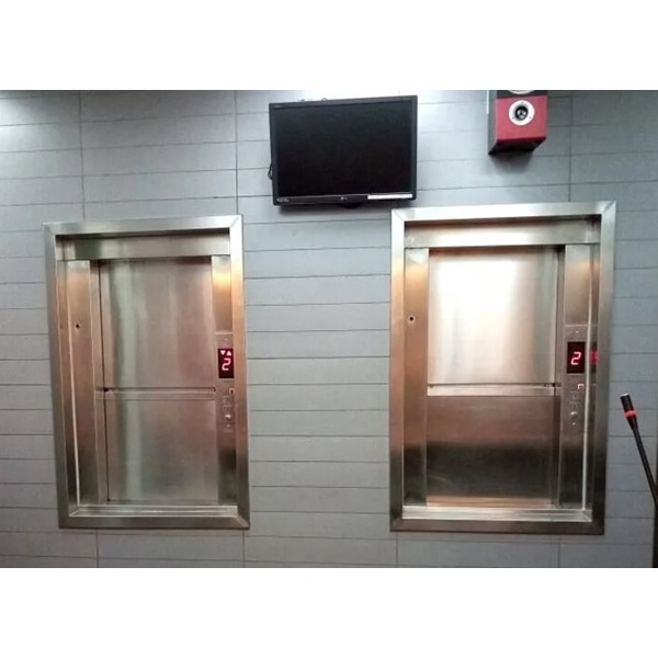 2 statii, 300cm, Lift / ascensor alimente bucatarie tip Montcharge, pentru restaurante, spitale, cantine | YMK80-2 [2]