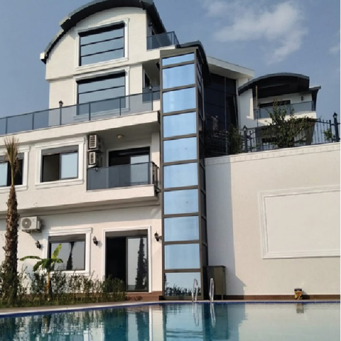 Lift hidraulic tip ascensor P+2 / 3 opriri, interior / exterior, pentru persoane cu dizabilitati | TRS-901-D-HYD-600