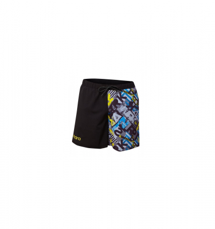 Imbracaminte - ANDRO SHORT WALSH BLACK/GRAPHIC