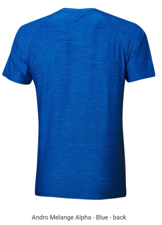 Imbracaminte - ANDRO T-SHIRT MELANGE ALPHA BLUE
