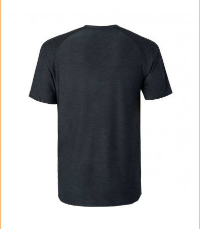 Imbracaminte - ANDRO T-SHIRT MELANGE ALPHA BLACK