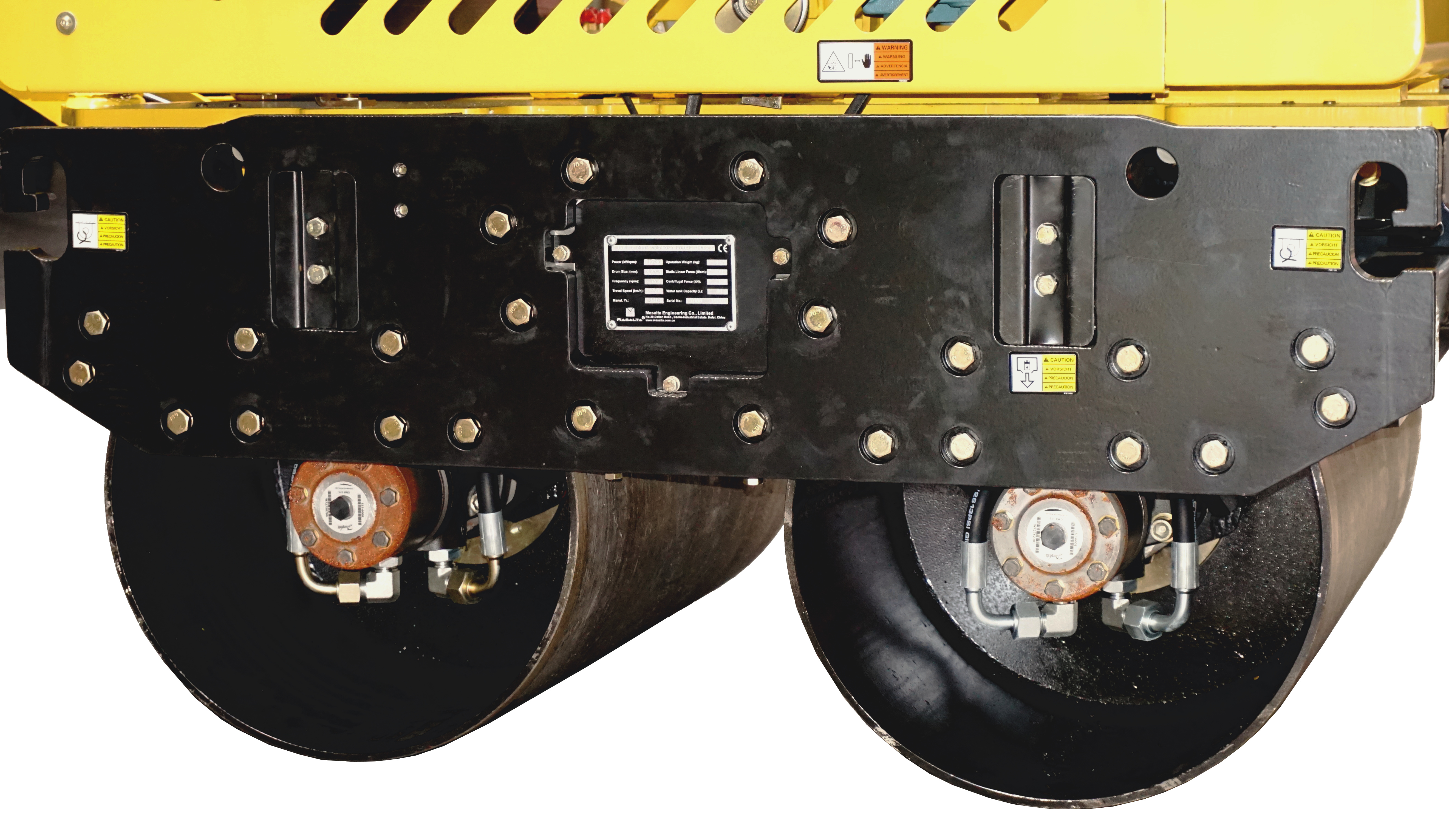 Masalta MDRS65H.1 cilindru dublu vibrocompactor, 7.1kW, Honda GX390U, benzina [1]