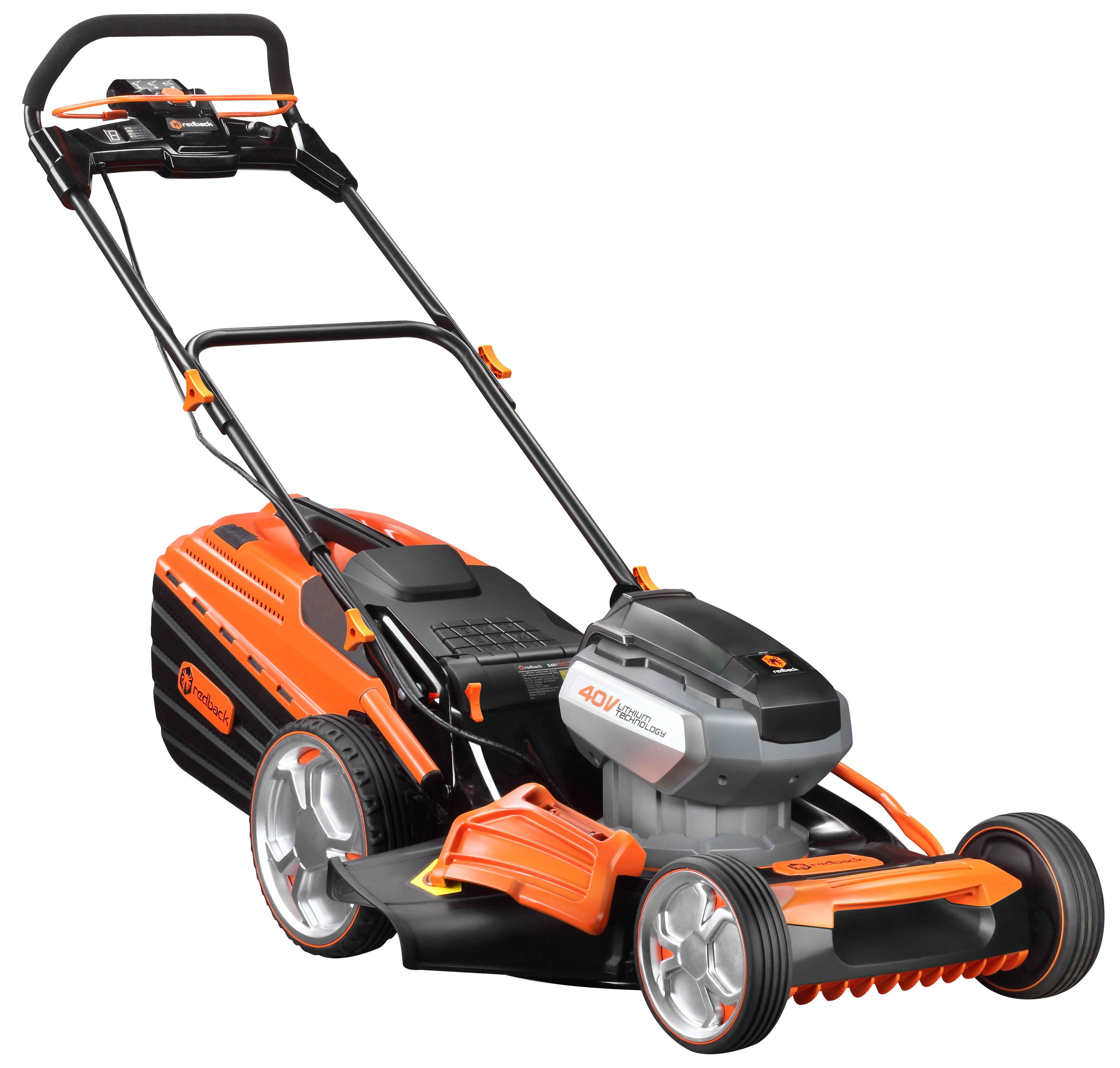 Redback E148C Masina de tuns gazon acumulatori 40V, 470mm, 60L, reglaj central, solo [1]