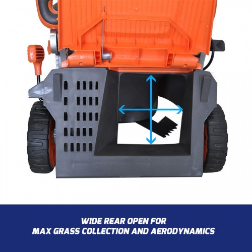 Redback E137C Masina de tuns gazon acumulatori 40V, 370mm, 40L, reglaj central, solo [6]