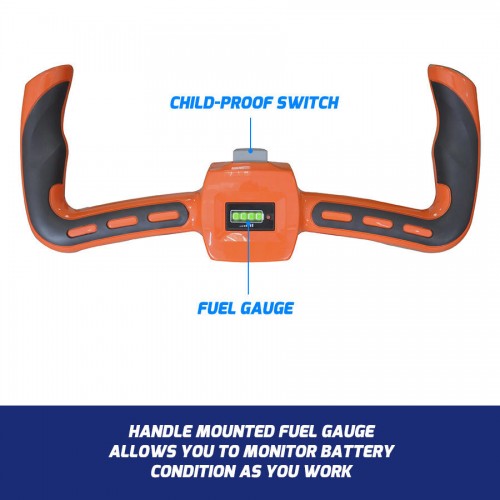 Redback E137C Masina de tuns gazon acumulatori 40V, 370mm, 40L, reglaj central, solo [2]