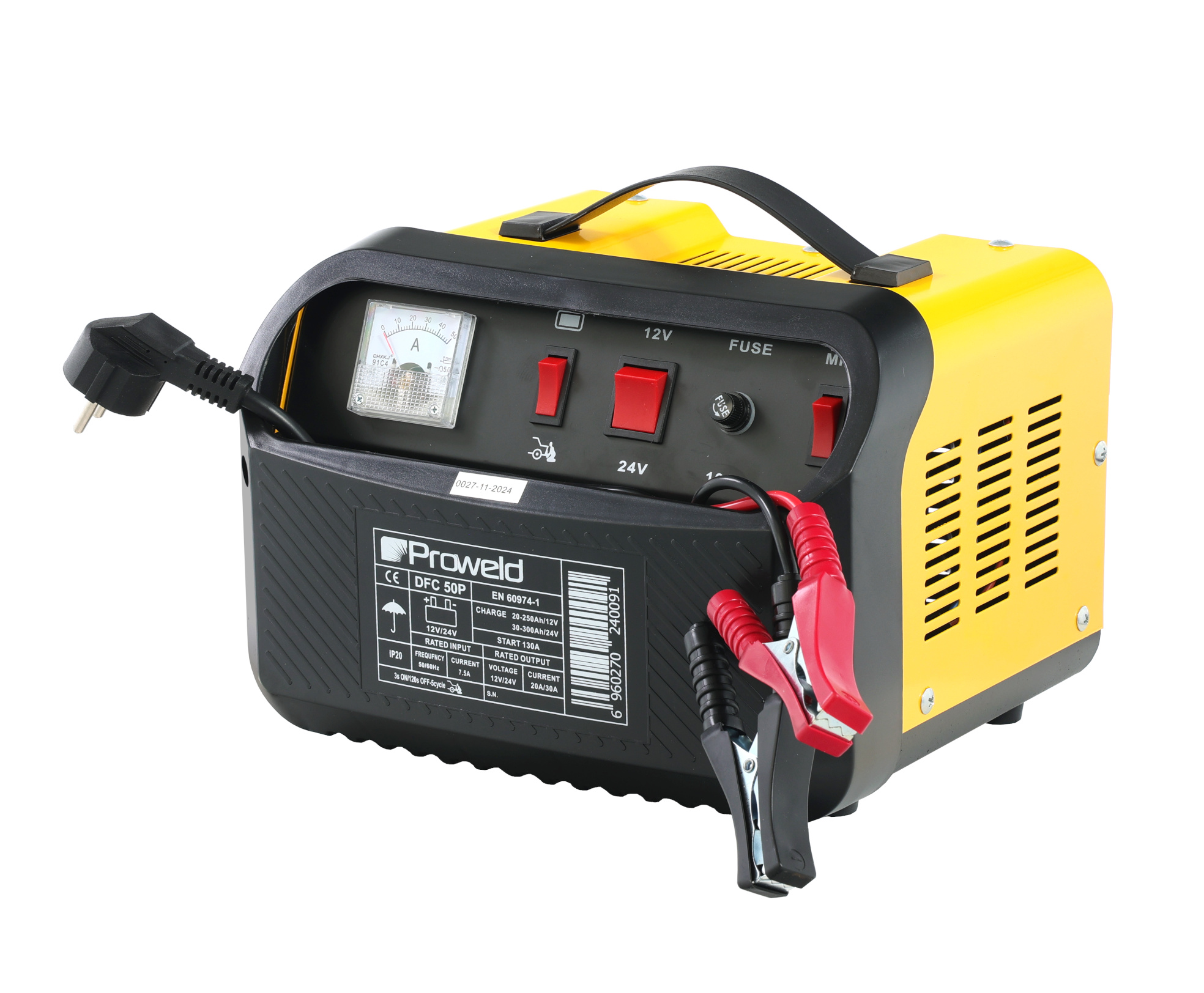 ProWELD DFC-50P Redresor acumulatori 12V/24V, functie Start [0]