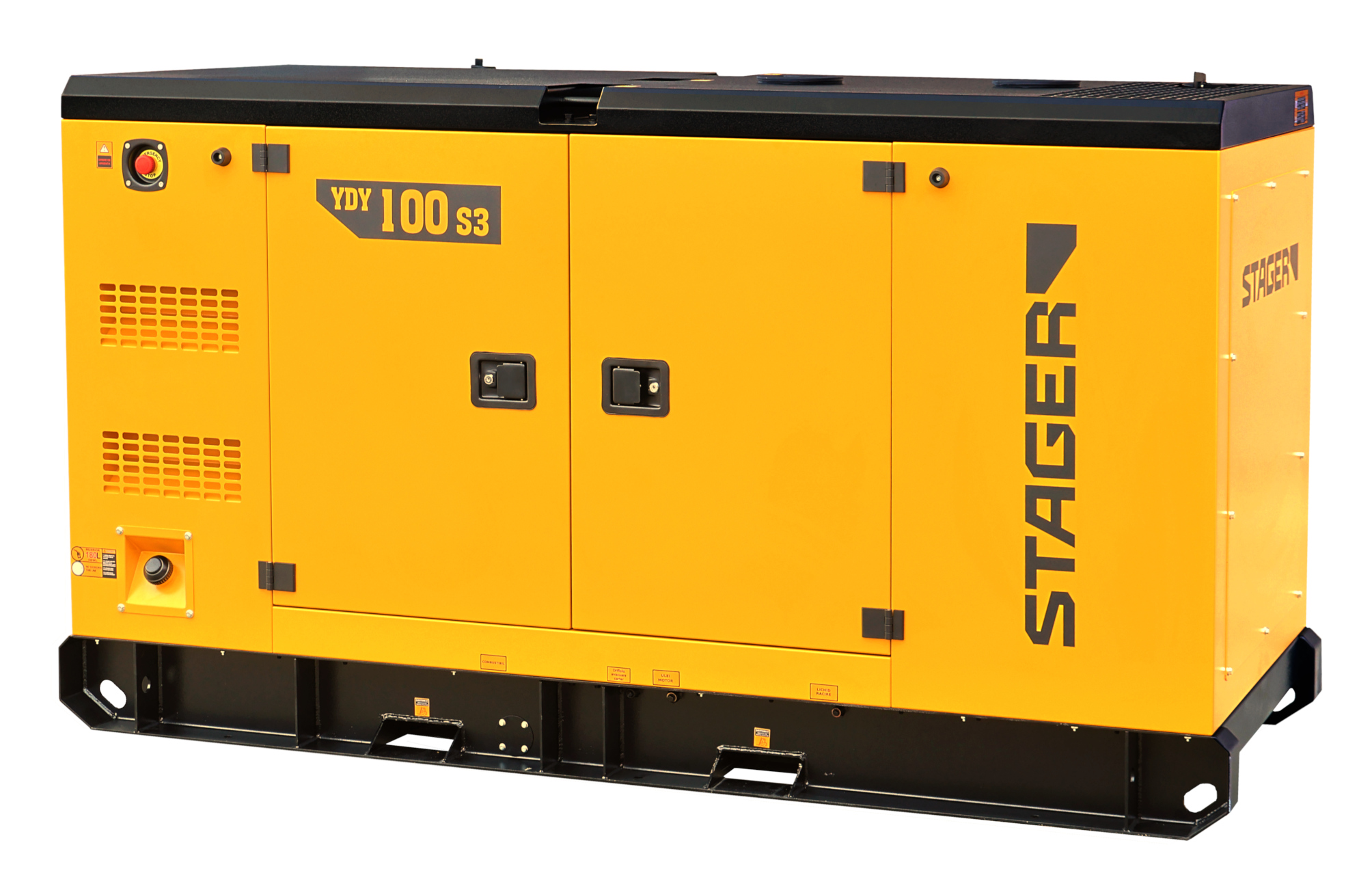 Stager YDY100S3 Generator insonorizat 100kVA, 130A, 1500rpm, trifazat, diesel [1]