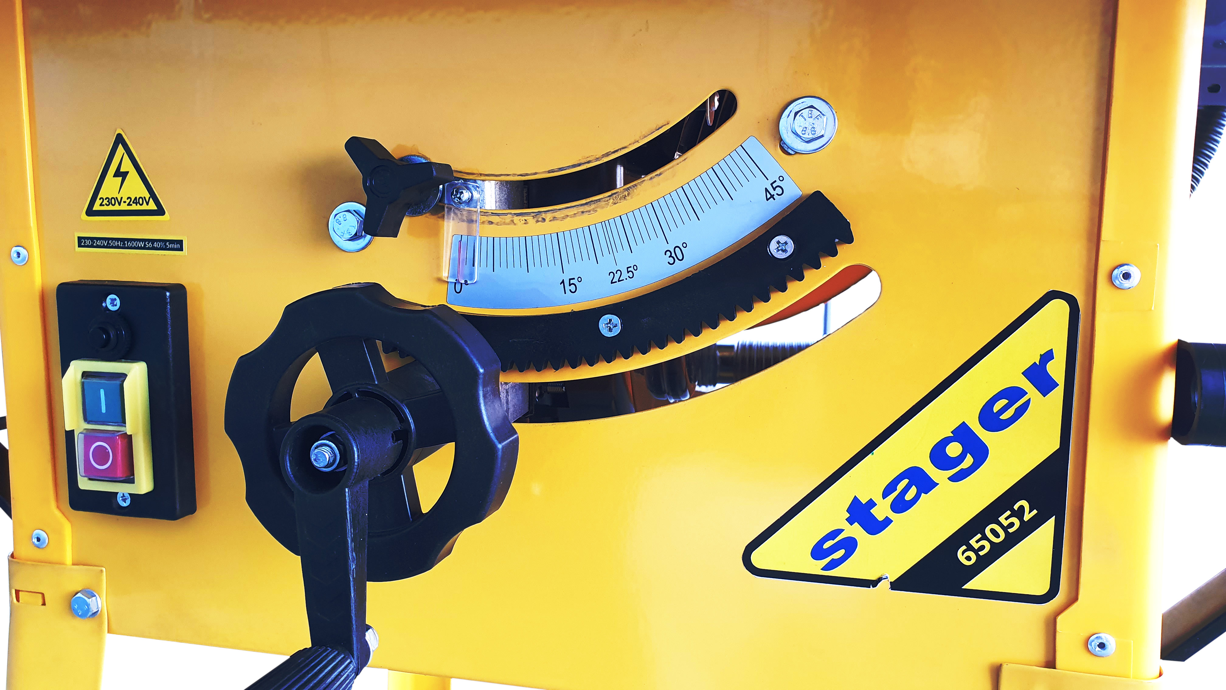 Stager FCM1600 Masa de taiere cu ferastrau circular 1600W, 220V, 250mm [3]
