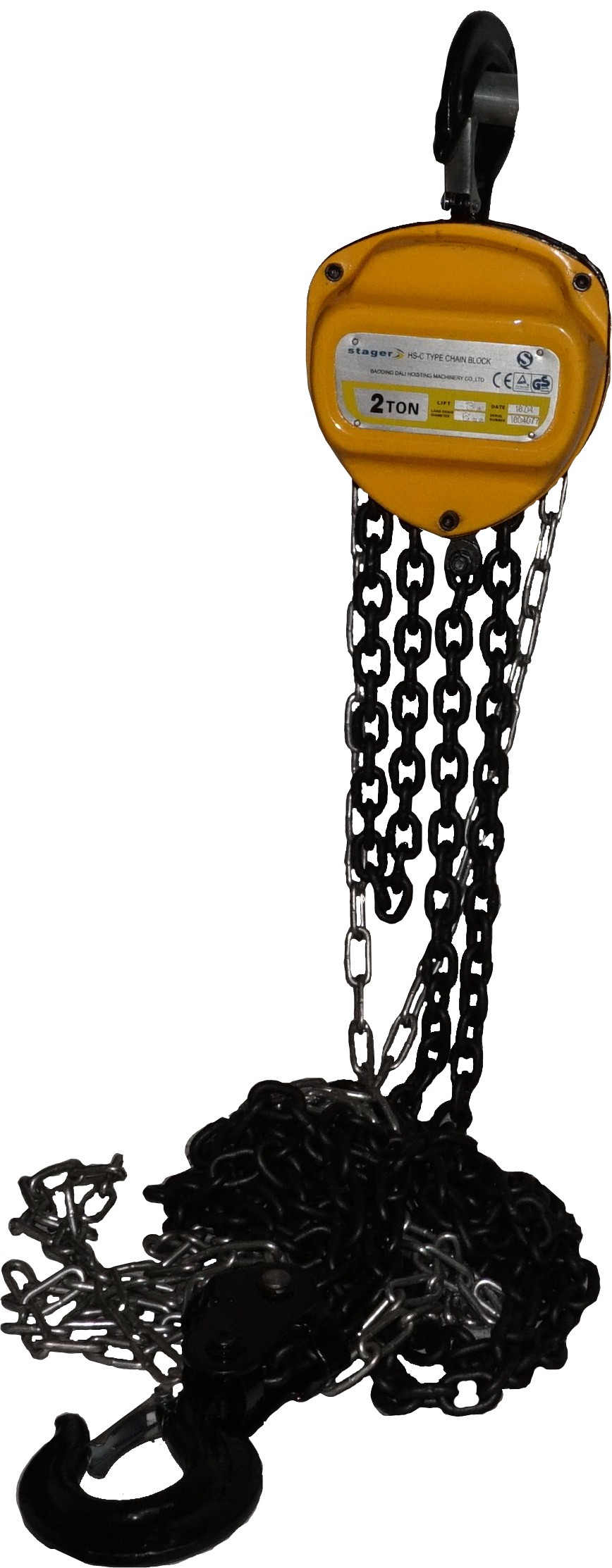 Electropalane, macarale electrice - Stager HSC-2T palan manual 2T/3m, lant 6mm
