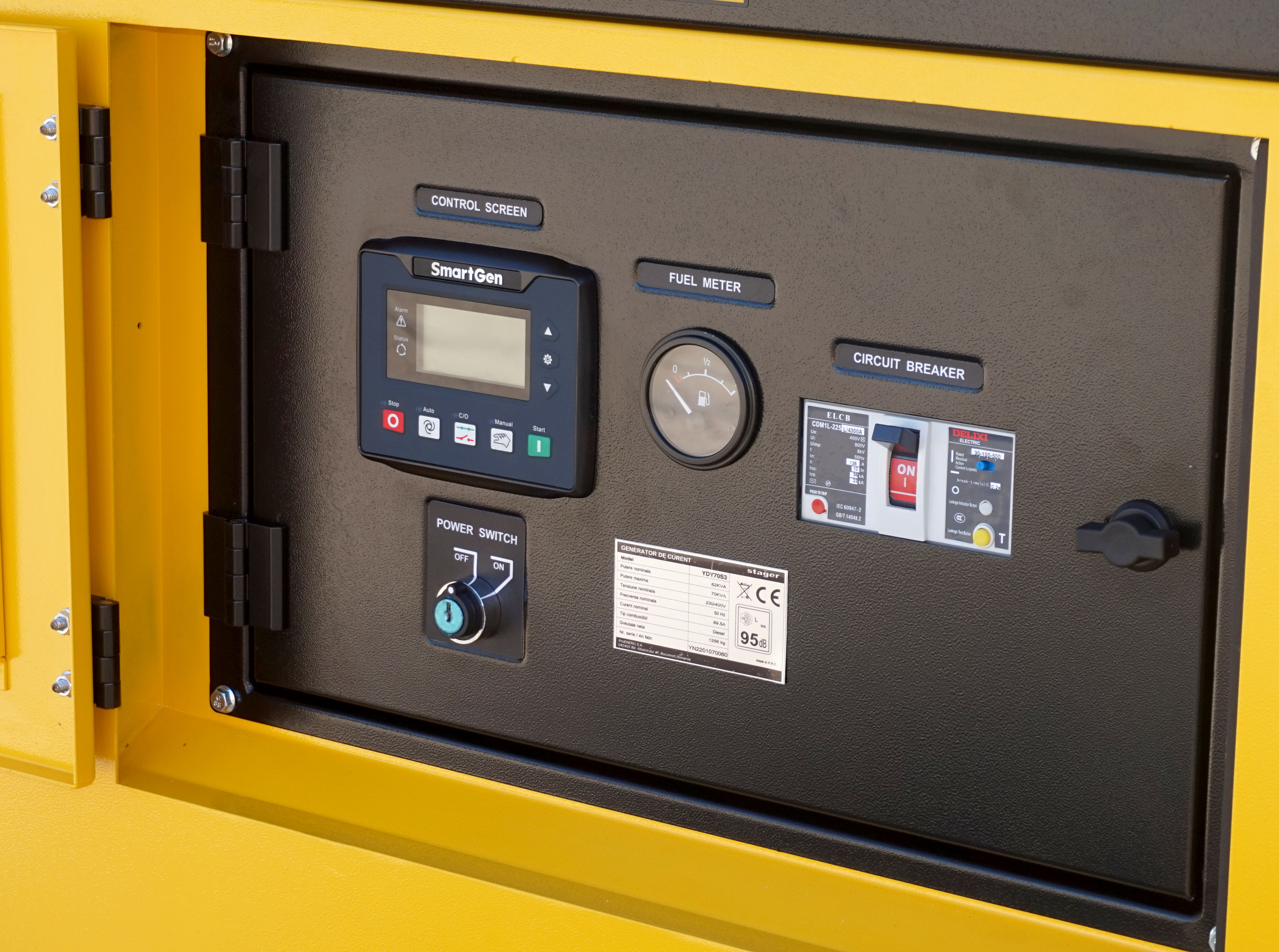 Scule & unelte - Stager YDY70S3 Generator insonorizat 70kVA, 89A, 1500rpm, trifazat, diesel