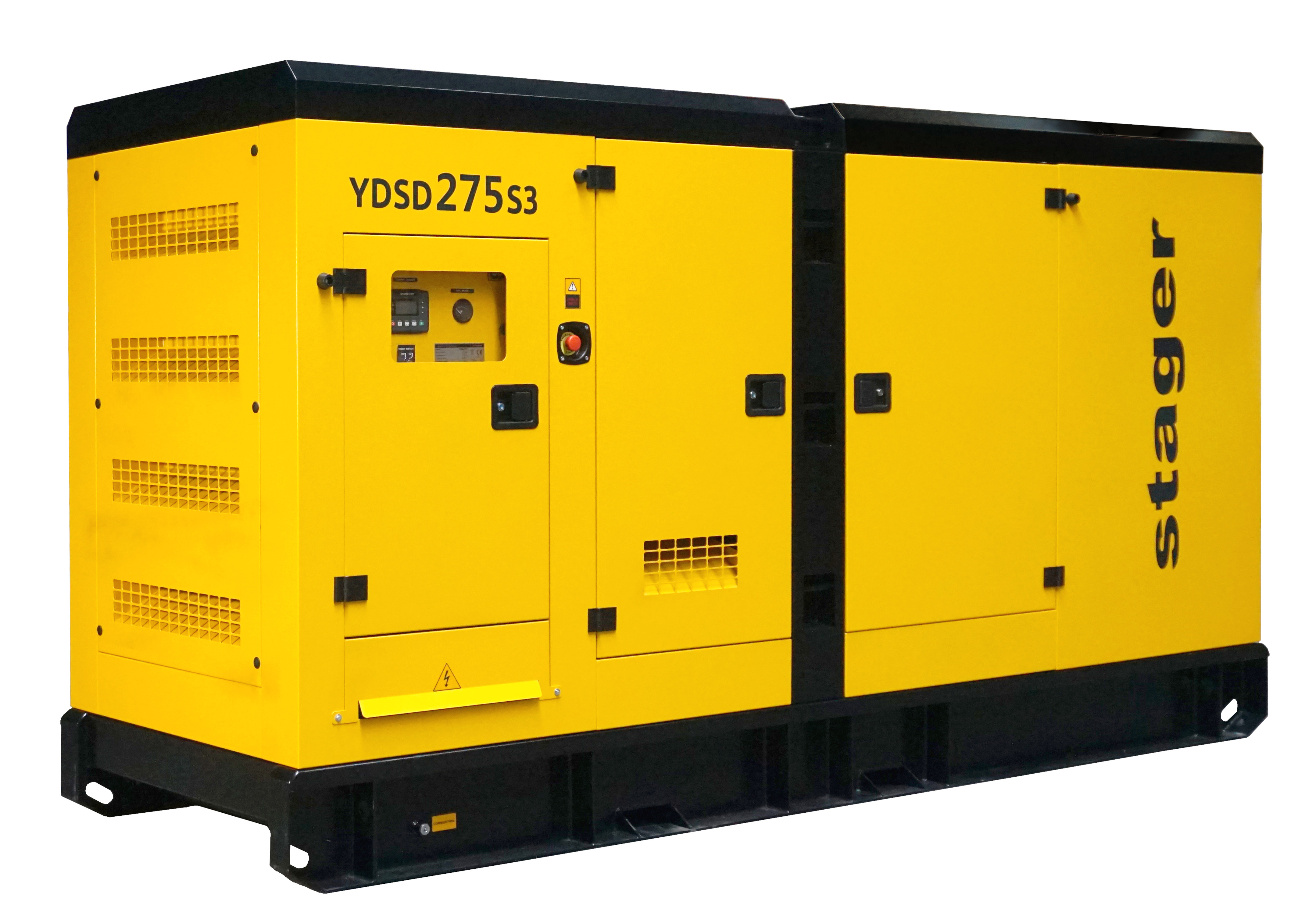 Stager YDSD275S3 Generator insonorizat 275kVA, 361A, 1500rpm, trifazat, diesel [1]