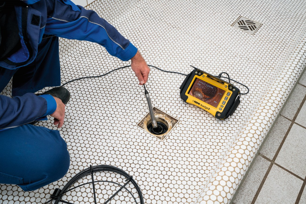 REMS CamSys 175010 Sistem inspectie video 3.7V, 4Ah, LCD 3.5" [1]