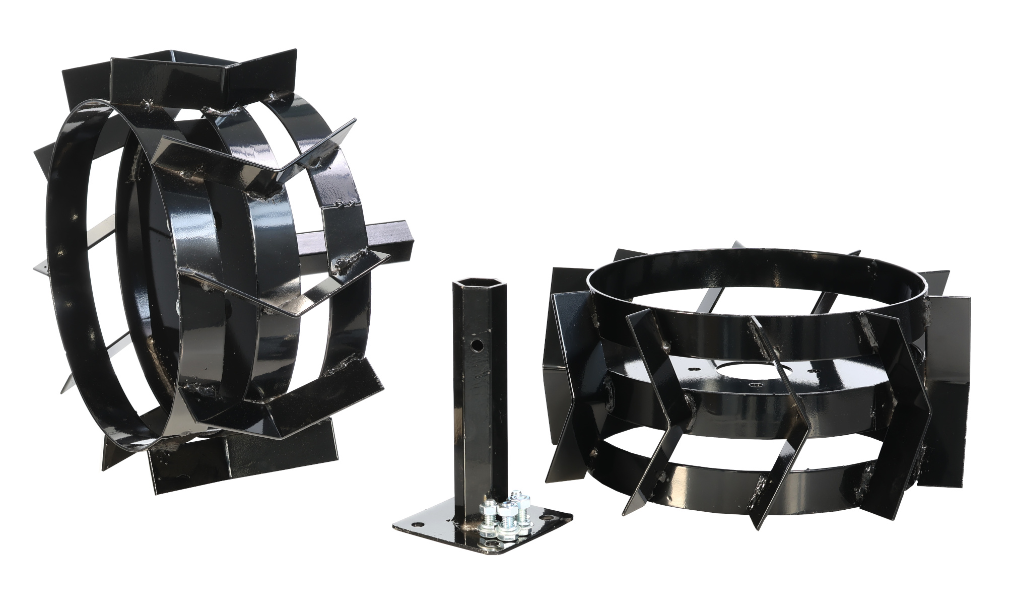 Gradina & gospodarie - ProGARDEN Set 2 roti metalice 400x8 cu manicot 32mm