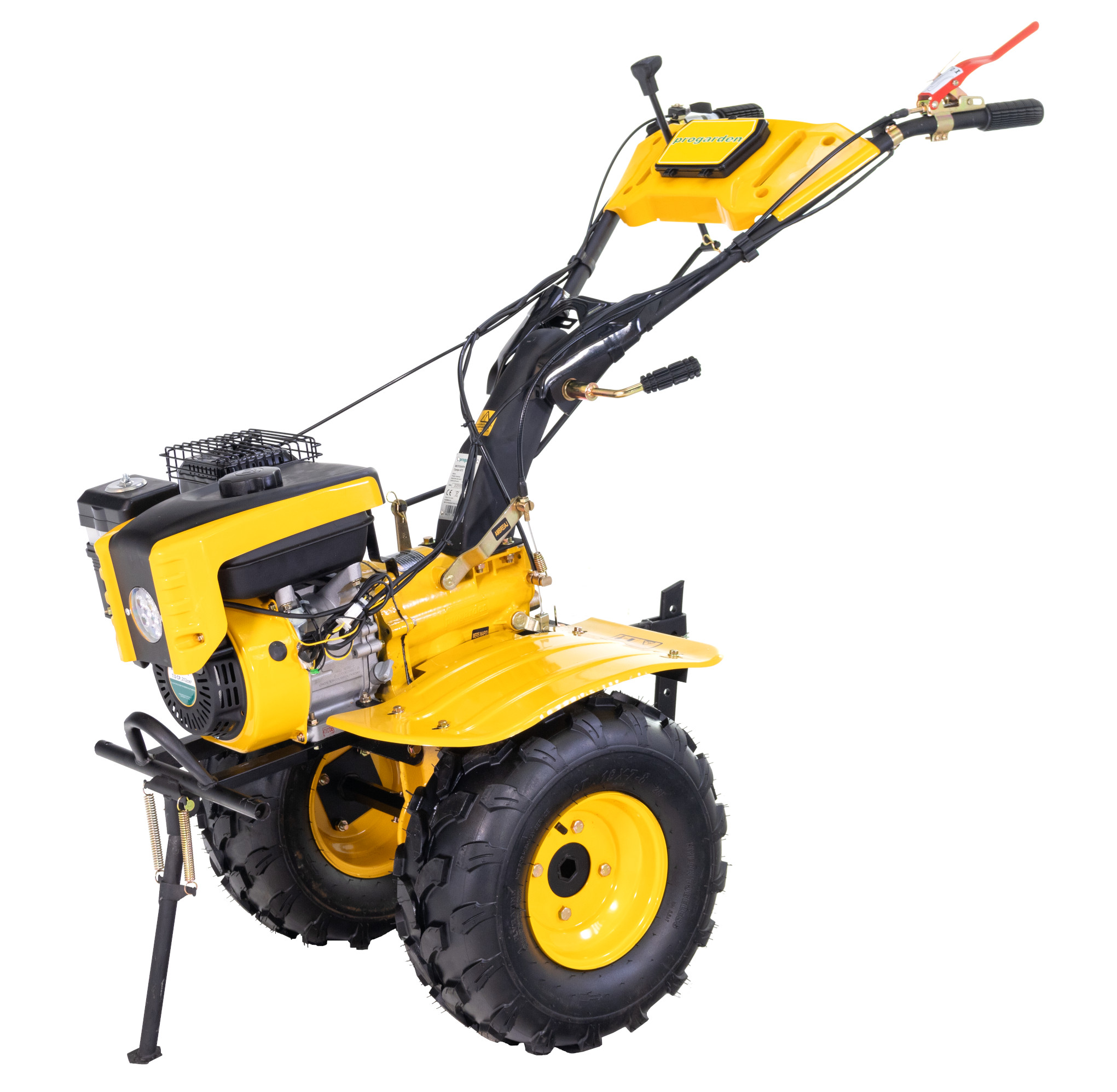 ProGARDEN Campo 873 Alpine motocultor 7CP, 2+1 trepte, 2+1 freze, benzina, roti ATV, 2 prize putere [1]