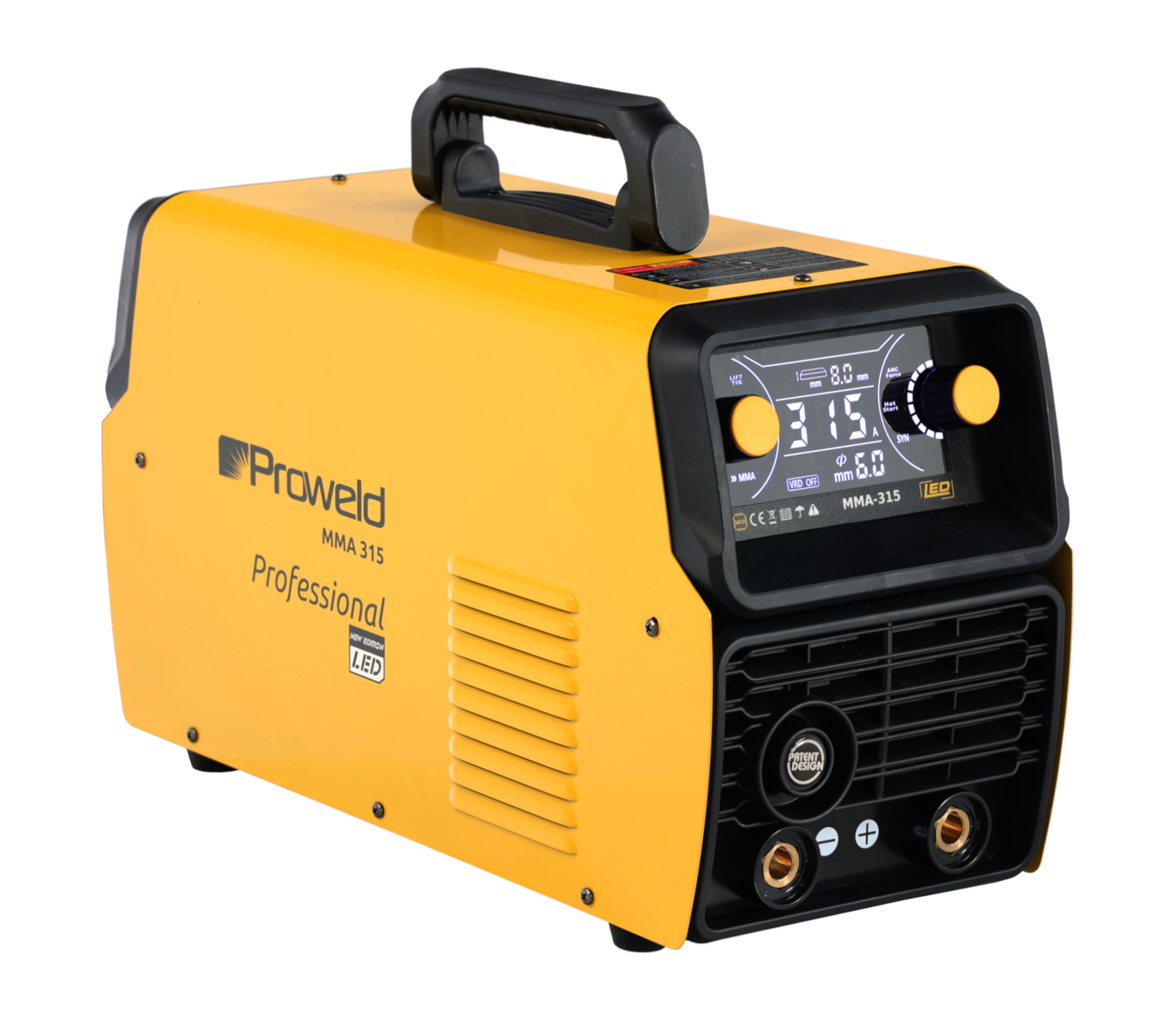 ProWELD MMA 315 LED Invertor digital sudura 315A, MMA Puls, TIG Lift, Arc Force, VRD, Electrozi o 2.0-6.0 mm, Otel, Inox, Fonta [4]