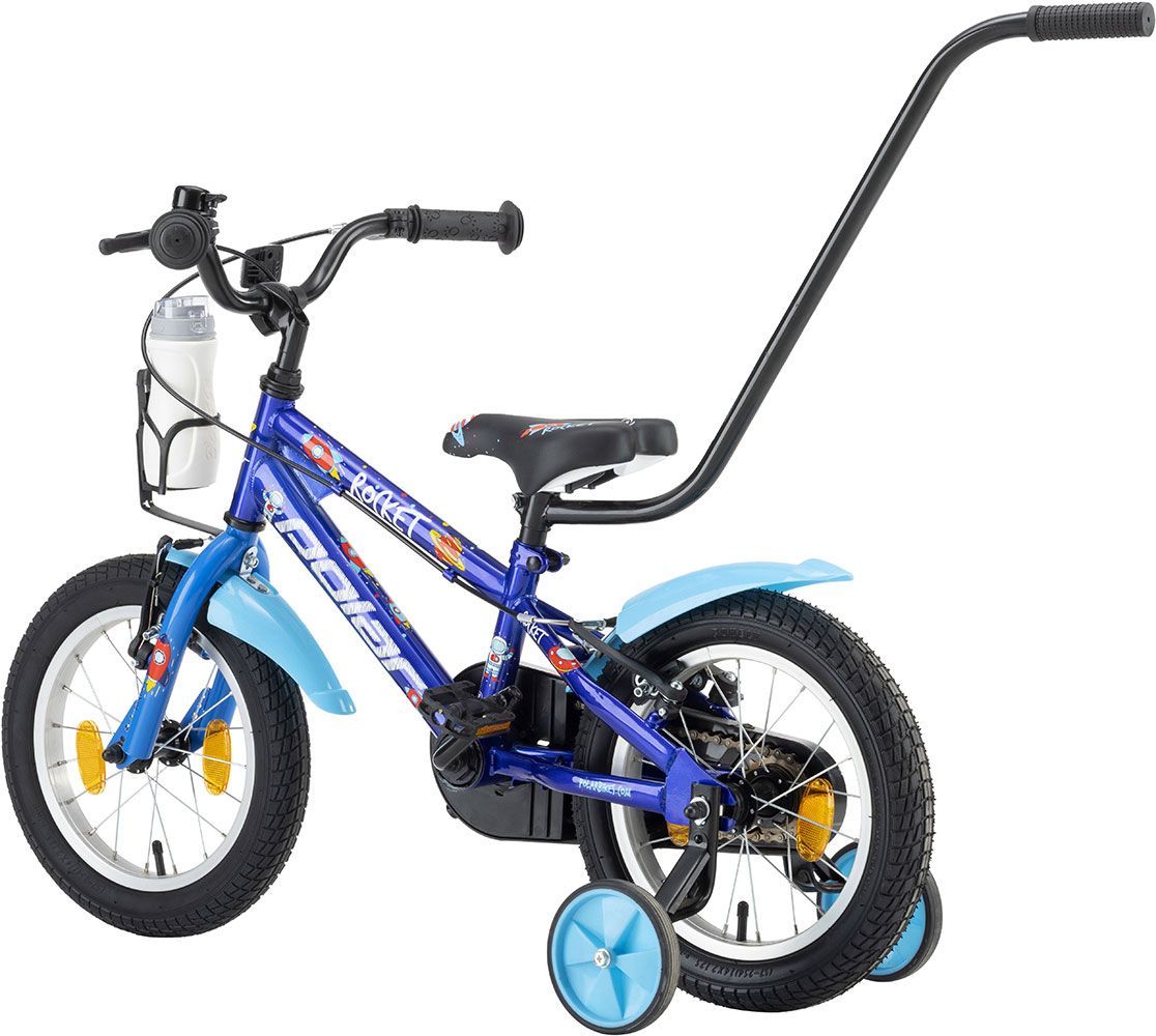 Bicicleta Copii Polar 2024 Rocket - 14 Inch, Albastru [2]
