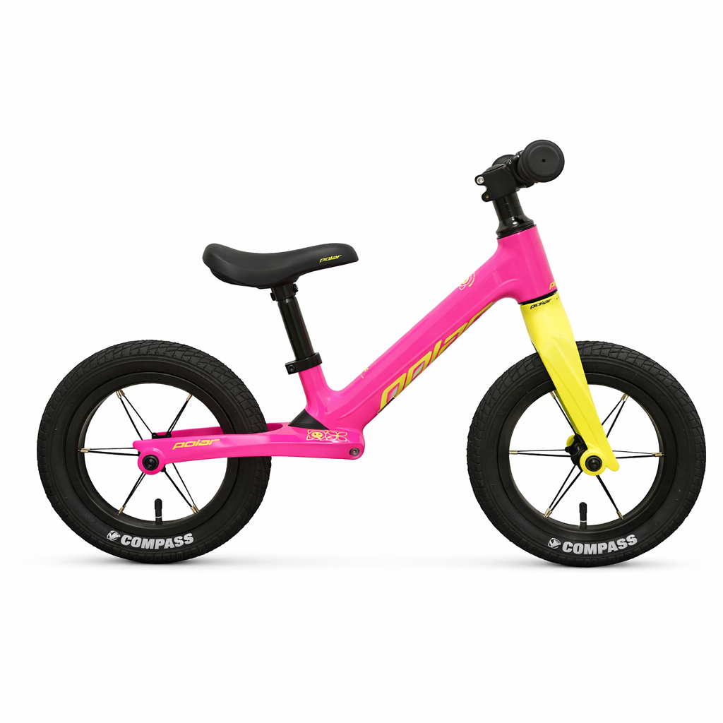 Bicicleta Copii Polar FUZZY- 12 Inch, Roz [0]