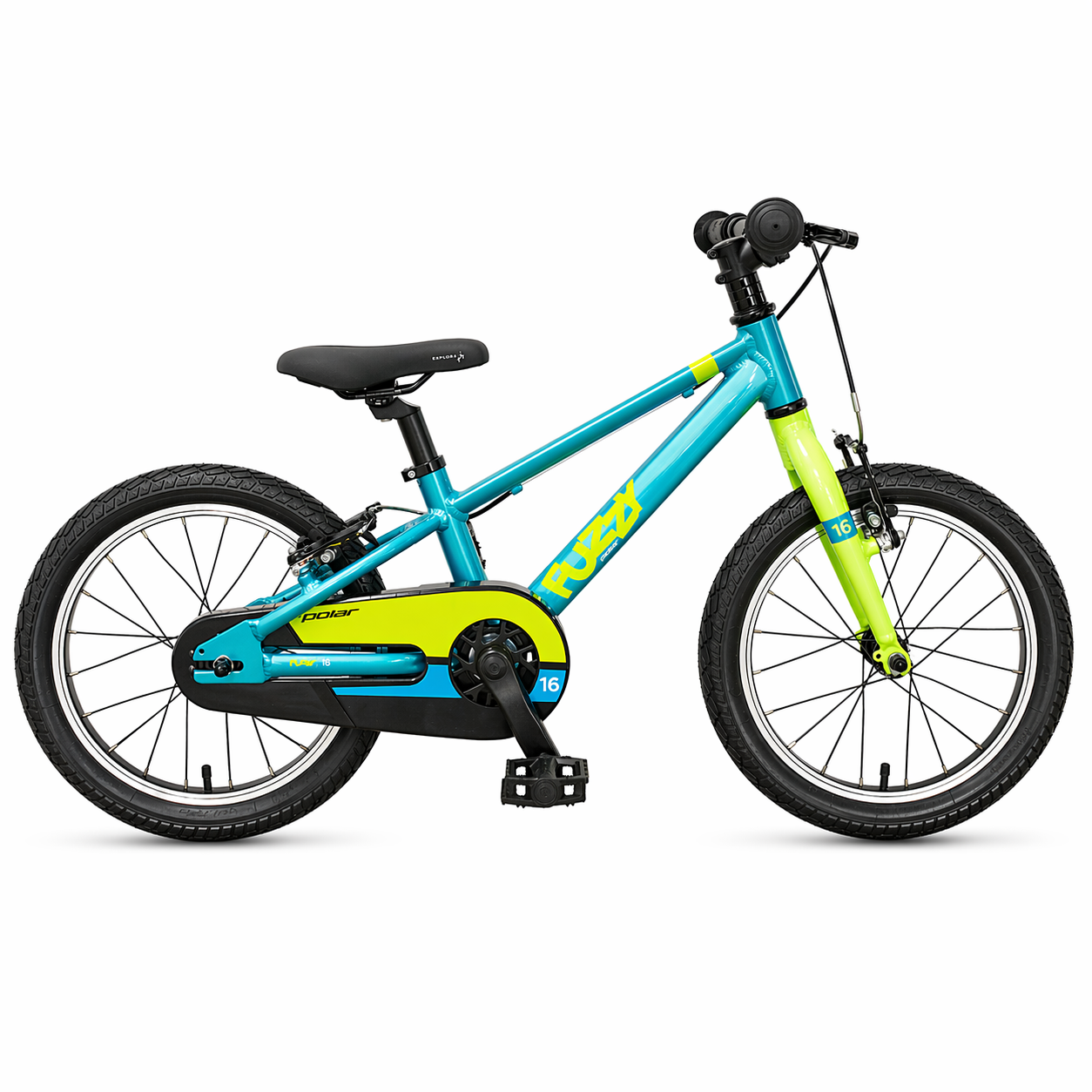 Bicicleta Copii Polar Fuzzy - 16 Inch, Albastru [0]