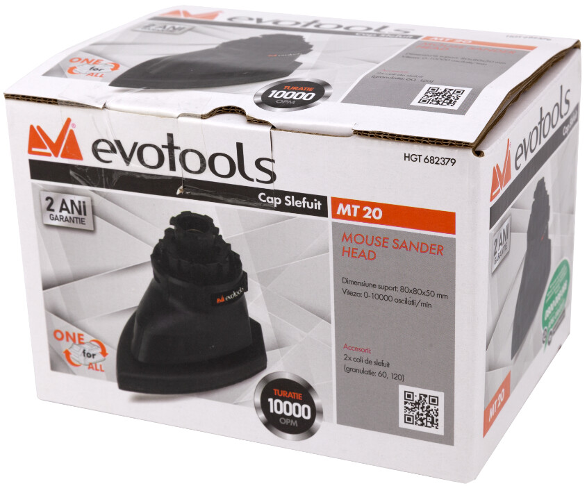 Cap Slefuit pentru Masina de Insurubat Multifunctionala MT20 MAX 20V ONE EvoTools [1]
