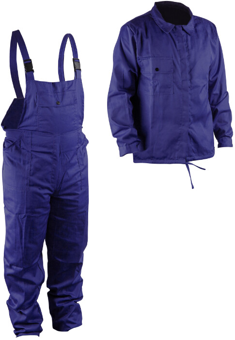 Echipamente de protectie - Costum Haina si Pantalon cu Pieptar Bleumarin
