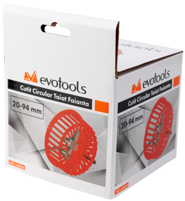 Cutit Circular Taiat Gresie/Faianta - Diametru 20-94 mm [1]