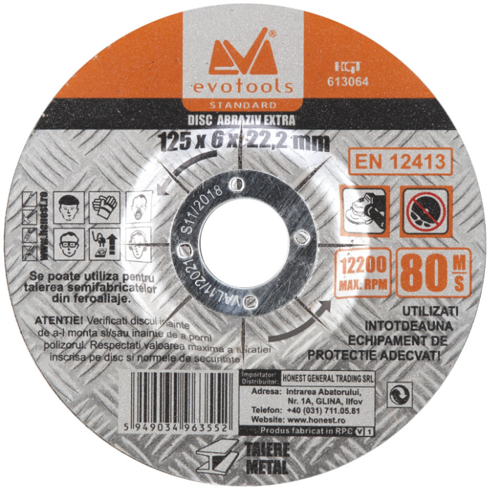 Accesorii scule electrice - Disc Abraziv A24 Extra EvoTools