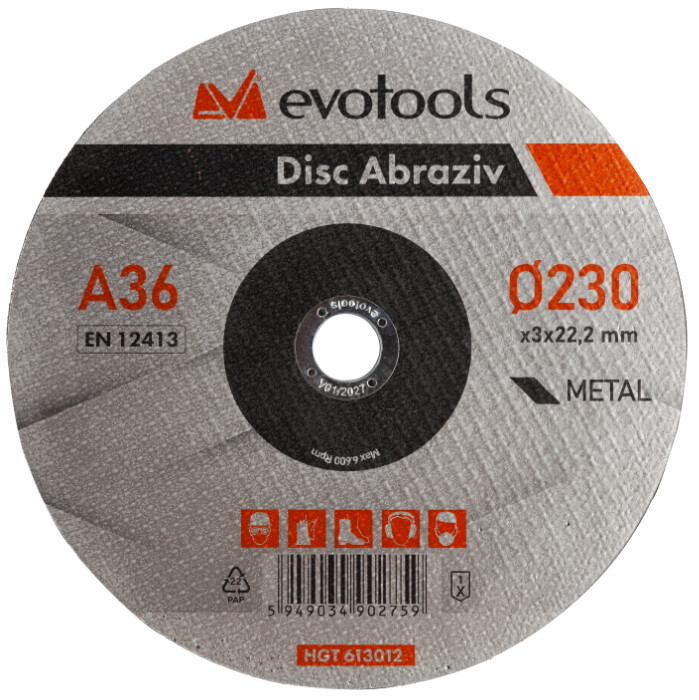 Discuri abrazive debitat - taiat - Disc Abraziv A36 EvoTools