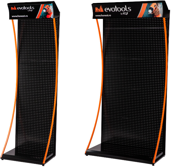 Mobila - Expozitor Metalic ETS - Latime 1000 mm Adancime 500 mm Inaltime 2200 mm