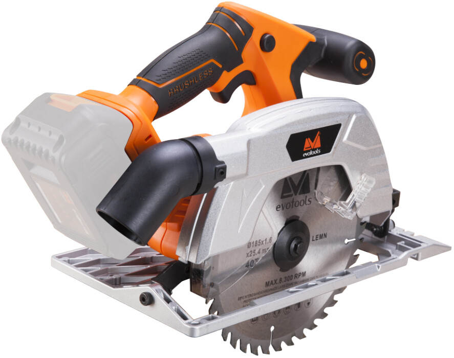 Scule electrice - Ferastrau Circular fara Acumulator si Incarcator Brushless EvoTools