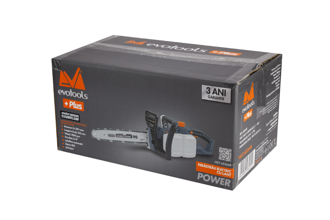 Ferastrau Electric cu Lant Brushless fara Acumulator si Incarcator MAX CS 2x20V POWER EvoTools +Plus [1]