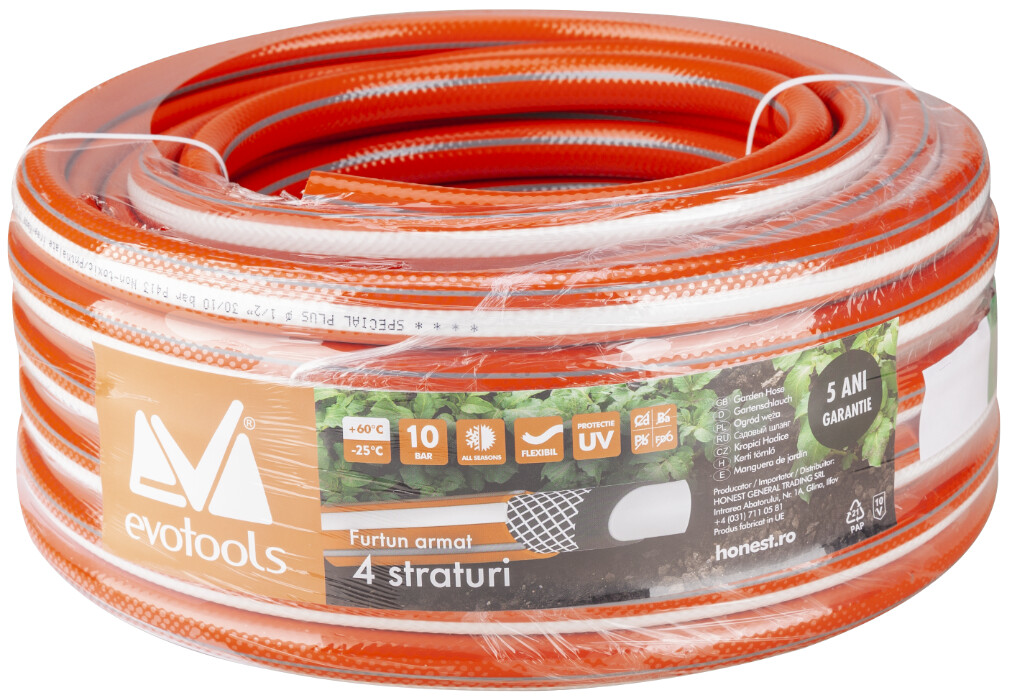 Furtun gradina - Furtun Armat PROFI EvoTools - 1 M20