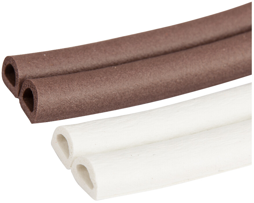 Benzi adezive - Garnitura Autoadeziva EPDM 1008 Profil D 2x50 m - Latime 9 mm Grosime 6 mm