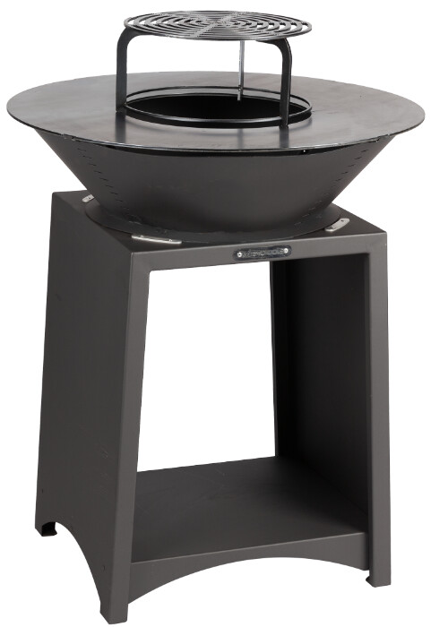 Gratare camping - Gratar Metalic cu Plita Rotunda 750mm - Piesa -