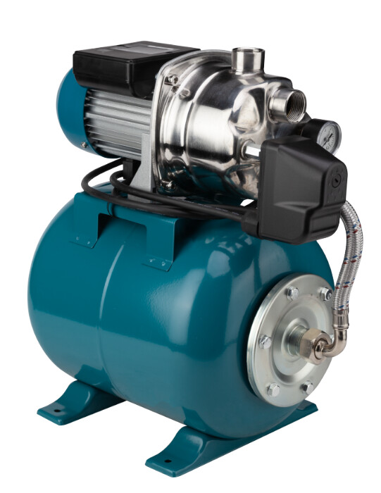 Hidrofor Jet cu Pompa din Inox 1018 800 W - Putere pompa 800 W Volum 22 l [1]