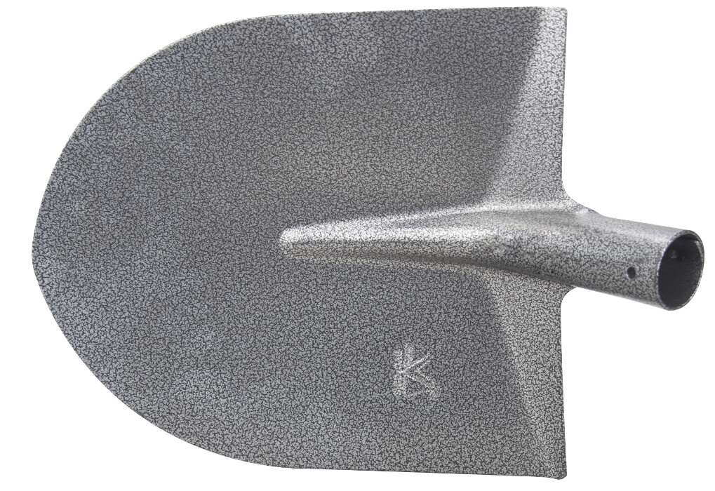 Lopeti - Lopata Rotunda Gri Carbon pentru Nisip - Lungime 300 mm