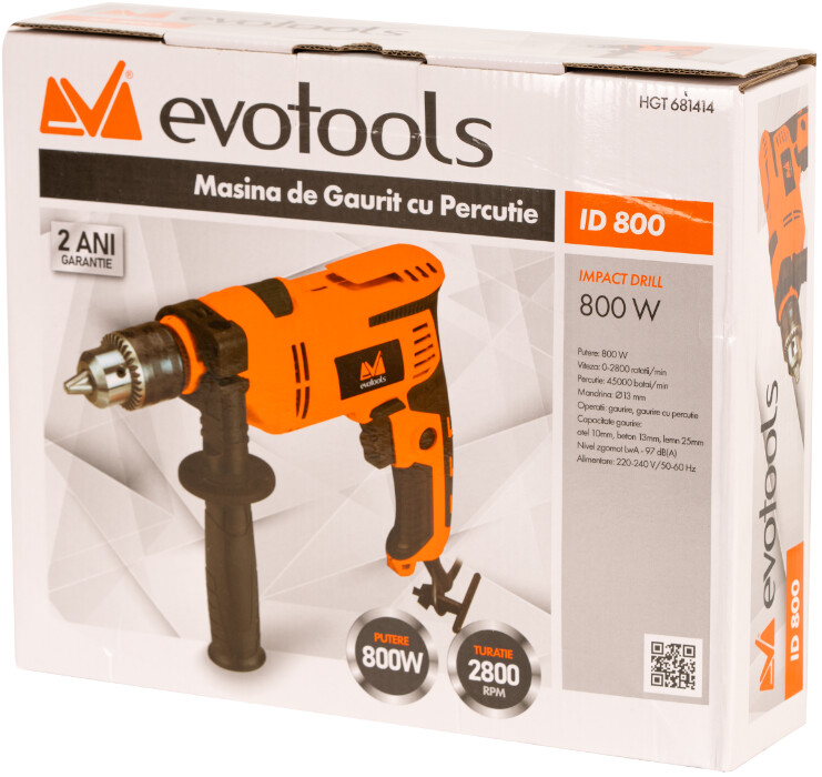 Masina de Gaurit cu Percutie ID800A EvoTools [5]