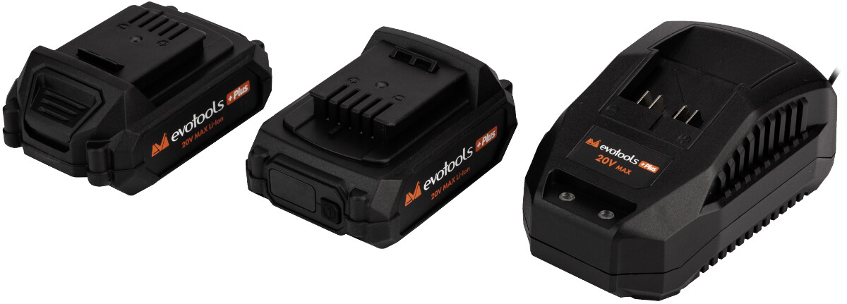 Masina de Gaurit si Insurubat Brushless cu Percutie cu 2 Acumulatori si Incarcator MAX 20V POWER EvoTools +Plus [3]