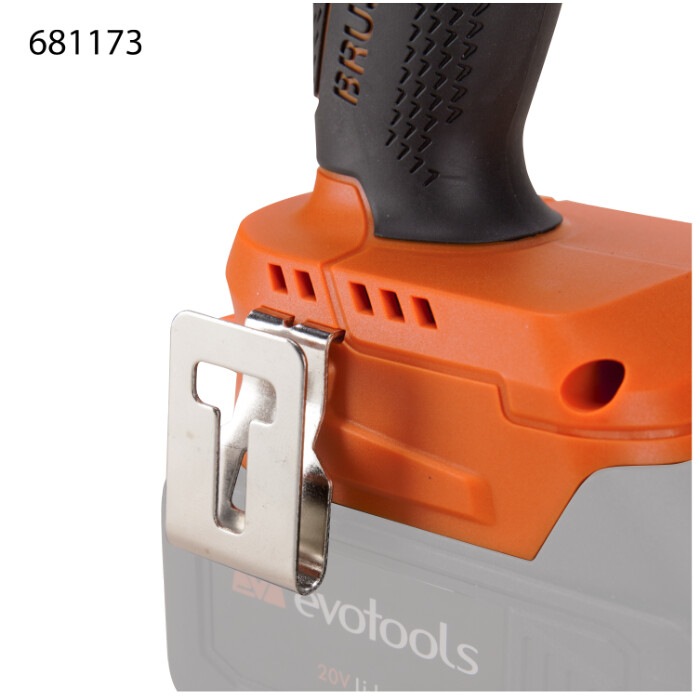 Masina de Gaurit si Insurubat fara Acumulator si Incarcator Mandrina Rapida Plastic Brushless EvoTools [2]