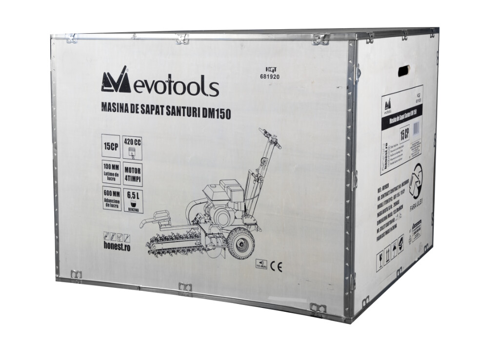 Masina de Sapat Santuri DM150 15CP EvoTools [1]