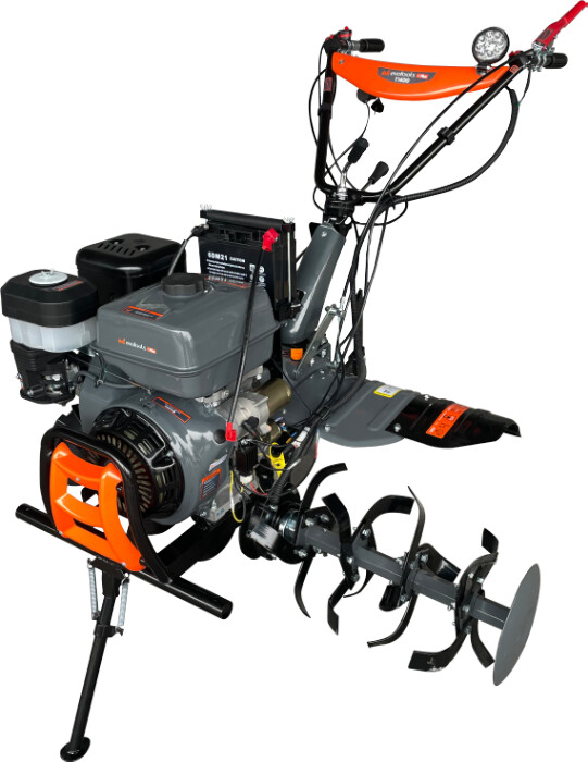 Motocultoare - Motocultor T1400 Evotools PLUS Pornire Electrica cu Roti de Transport
