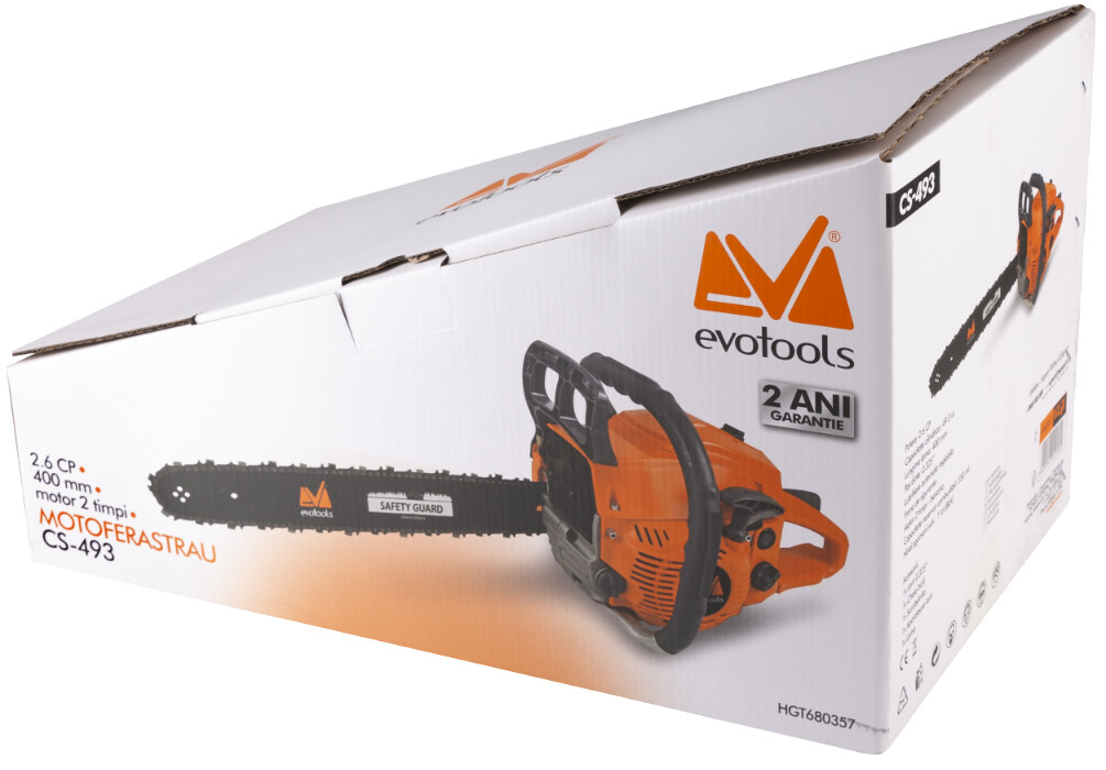 Motoferastrau CS493 EvoTools - Putere motoferastrau 2.6 CP [1]
