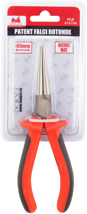 Patent Falci Rotunde Nichel-Mat - Lungime 165 mm [1]
