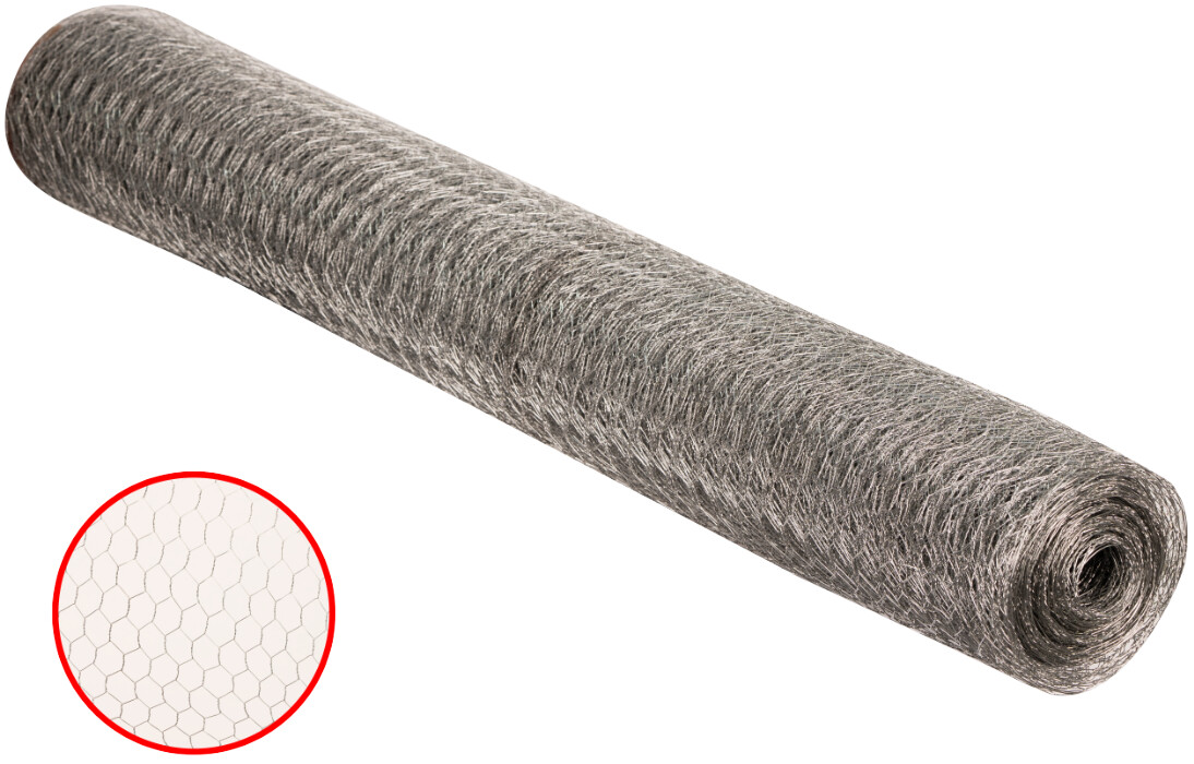 Plase de gard - Plasa Rabitz Dublu Zincata (25m)