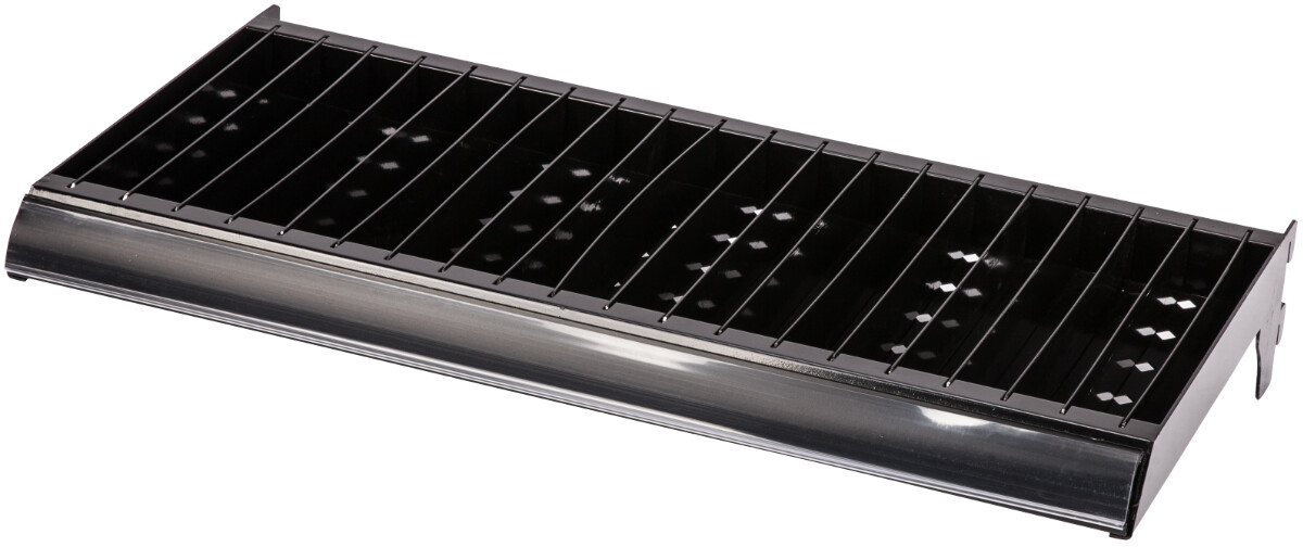 Mobila - Polita Expozitor Metalic Conectori Lemn ETS - Latime 650 mm Adancime 250 mm Inaltime 50 mm Cod expozitor 677571